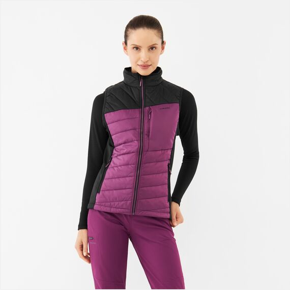 Kamizelka Damska VIKING Blast Lady Vest Primaloft Czarno-Fioletowa, Kolor: fioletowo/czarny, Rozmiar: S