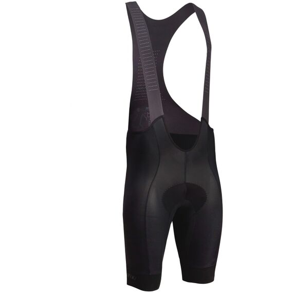 Spodenki Kolarskie Męskie z Szelkami SILVINI Gavia MP1605 czarne, Kolor: czarny, Rozmiar: M