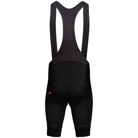 Spodenki Kolarskie Męskie z Szelkami SILVINI Gavia MP1605 czarne, Kolor: czarny, Rozmiar: M, 2 zdjęcie