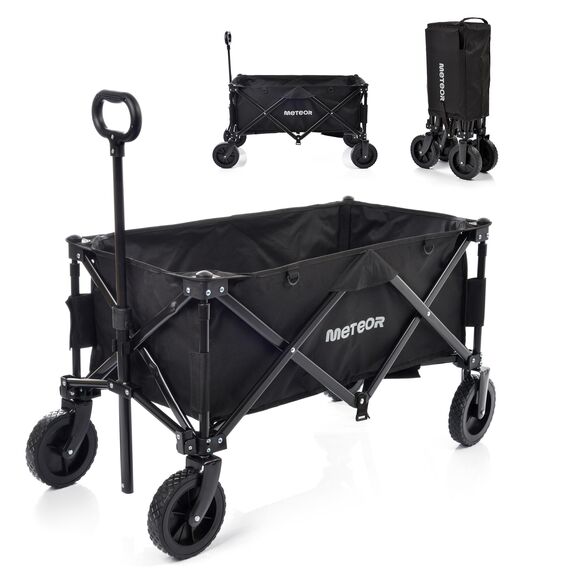 METEOR Wózek transportowy składany X-300 czarny, 10 zdjęcie