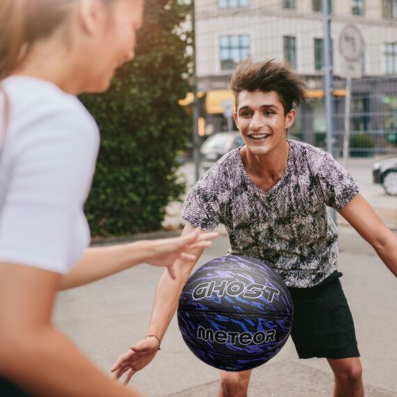METEOR Piłka do kosza Ghost Niebieski 7, 6 zdjęcie METEOR Piłka do kosza Ghost Niebieski 7, 6 zdjęcie