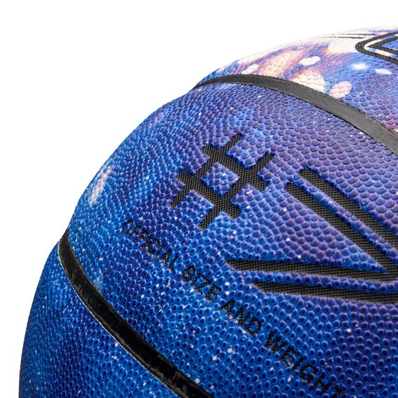 METEOR Piłka do kosza Fluo Niebieski/biały 7, 3 zdjęcie METEOR Piłka do kosza Fluo Niebieski/biały 7, 3 zdjęcie