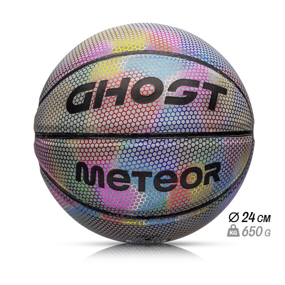 METEOR Piłka do kosza Ghost Holo 7, 5 zdjęcie