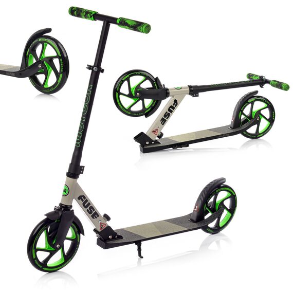 METEOR Hulajnoga Fuse zielony, 8 zdjęcie