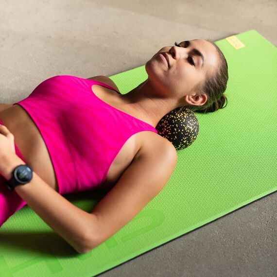 HMS FSBM04 BLACK-YELLOW SET ZESTAW DO MASAŻU WAŁKI/PIŁKI(4 szt), 6 zdjęcie