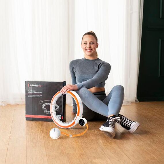 HMS zestaw do odchudzania hula hop fitness z licznikiem  HHM21+ pas neoprenowy BR163, 20 zdjęcie