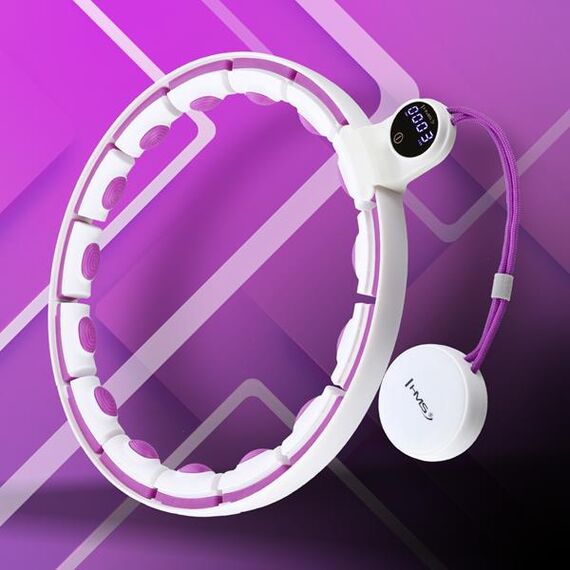 HMS zestaw do odchudzania hula hop fitness z licznikiem  HHM17+ pas neoprenowy BR163, 19 zdjęcie