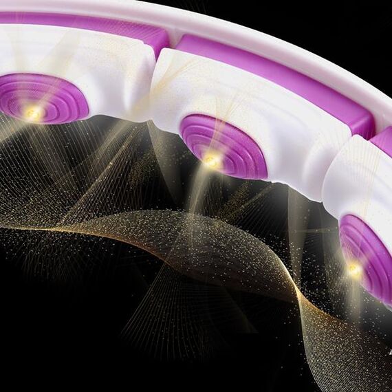 HMS zestaw do odchudzania hula hop fitness z licznikiem  HHM17+ pas neoprenowy BR163, 5 zdjęcie