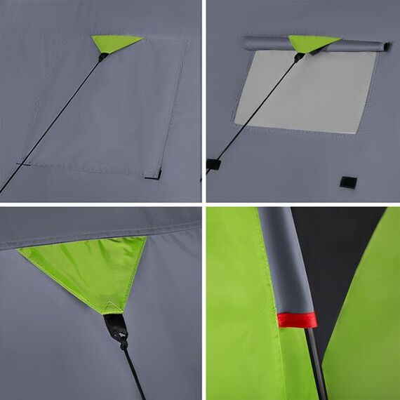 NILS CAMP NC6006 ZIELONO-SZARY NAMIOT KEMPINGOWY DISCOVERY, 8 zdjęcie