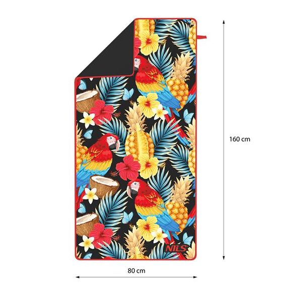 NILS NCR14 ARA RĘCZNIK Z MIKROFIBRY 160x80 cm, 7 zdjęcie