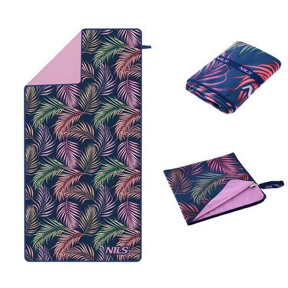 NILS NCR14 DŻUNGLA RĘCZNIK Z MIKROFIBRY 160x80 cm, 2 zdjęcie