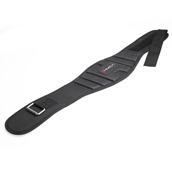 HMS pas kulturystyczny szeroki do ćwiczeń siłowych neoprenowy PA3448 szary, Kolor: szary, Rozmiar: XXL, 5 zdjęcie