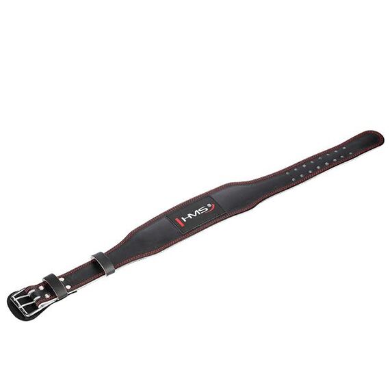 HMS skórzany pas kulturystyczny do ćwiczeń na siłownie PA3778 czarny, Kolor: czarny, Rozmiar: S, 8 zdjęcie