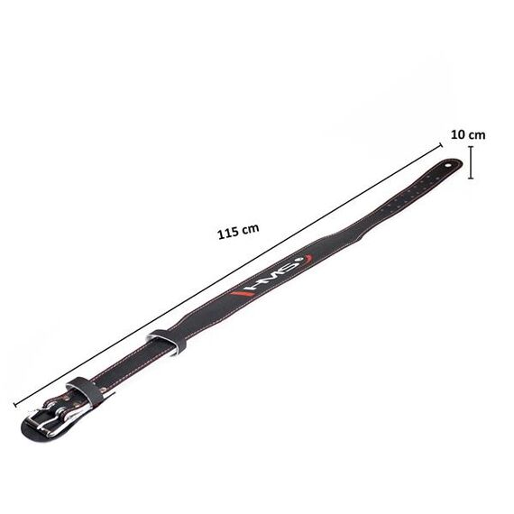 HMS skórzany pas kulturystyczny do ćwiczeń na siłownie PA3778 czarny, Kolor: czarny, Rozmiar: XL, 9 zdjęcie