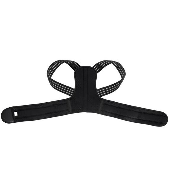 ONE FITNESS KP207 KOREKTOR POSTAWY, Kolor: czarny, Rozmiar: M, 15 zdjęcie