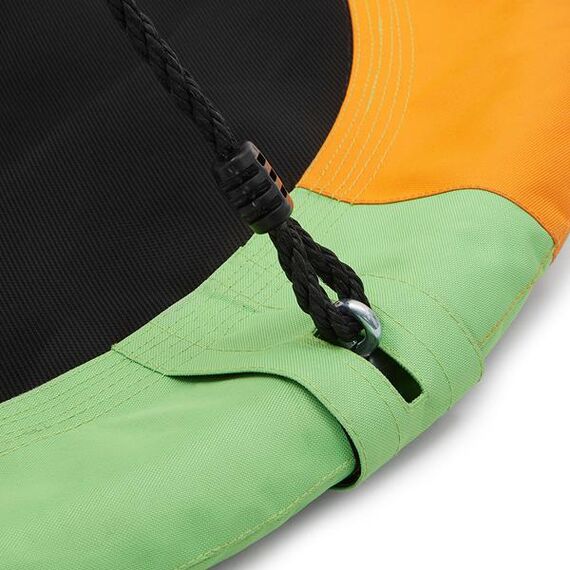 NILS NB5003 BOCIANIE GNIAZDO HUŚTAWKA POMARAŃCZOWO ZIELONY ŚR.90 CM, 5 zdjęcie