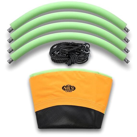 NILS NB5003 BOCIANIE GNIAZDO HUŚTAWKA POMARAŃCZOWO ZIELONY ŚR.90 CM, 7 zdjęcie