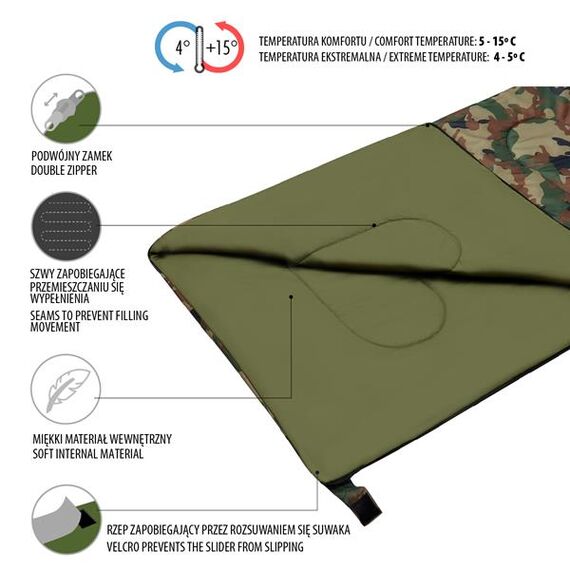 NILS CAMP NC2002 MORO ŚPIWÓR, 9 zdjęcie