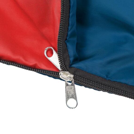 NILS CAMP NC2002 NIEBIESKO-CZERWONY ŚPIWÓR, 7 zdjęcie