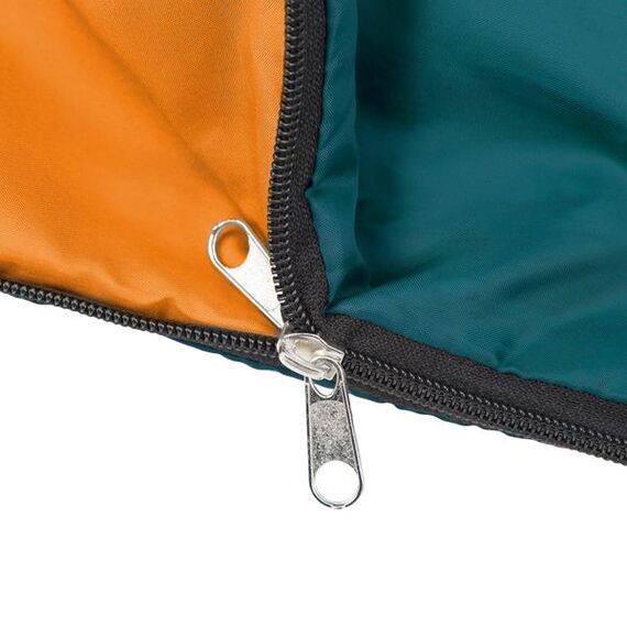 NILS CAMP NC2002 ZIELONO-POMARAŃCZOWY ŚPIWÓR, 8 zdjęcie