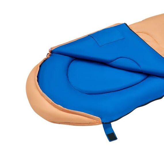 NILS CAMP śpiwór turystyczny mumia z kapturem dla dziecka NC2007, Kolor: pomarańczowy, 11 zdjęcie