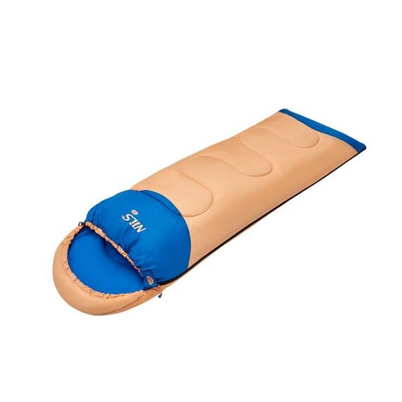 NILS CAMP śpiwór turystyczny mumia z kapturem dla dziecka NC2007, Kolor: pomarańczowy, 5 zdjęcie