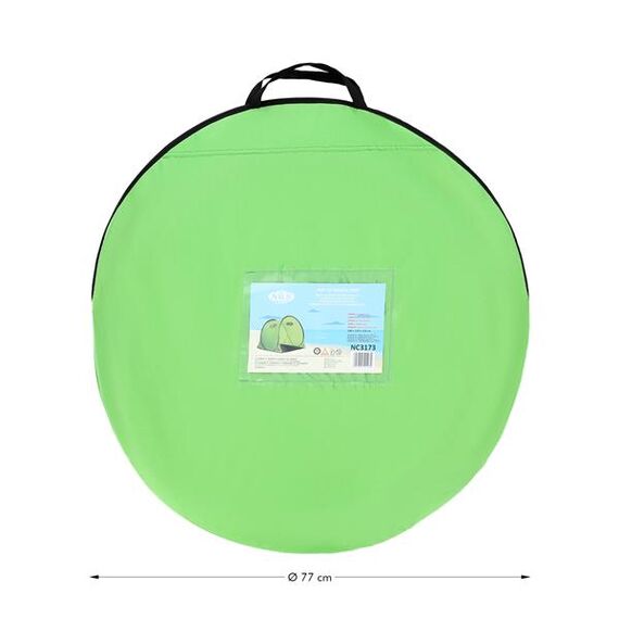 NILS NC3173 ZIELONY NAMIOT PLAŻOWY SAMOROZKŁADAJĄCY PODŁOGA CAMP, 11 zdjęcie