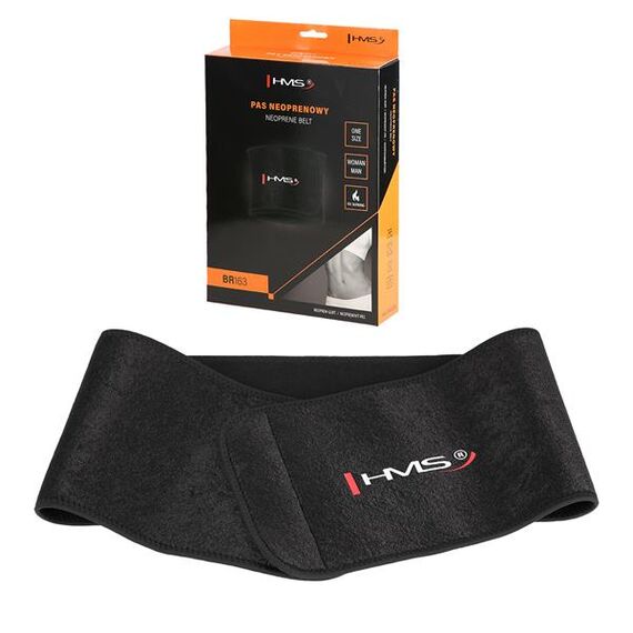 HMS BR163 PAS NA BRZUCH WYSZCZUPLAJĄCY BLACK ONE SIZE, 4 zdjęcie