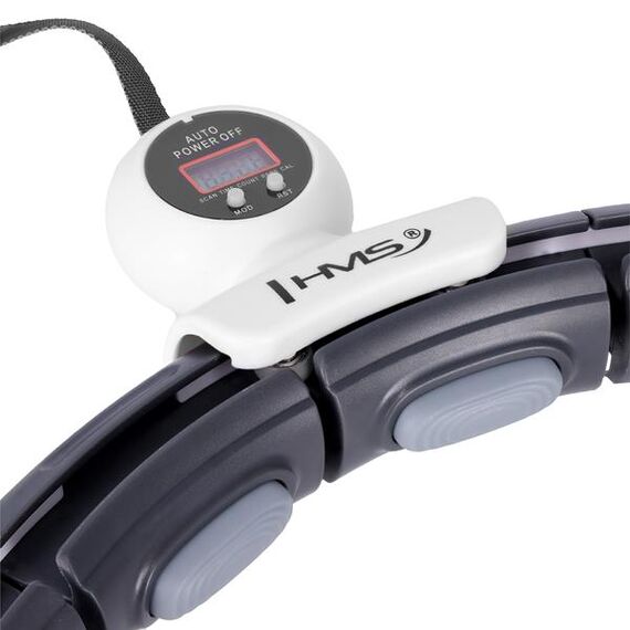 HMS HHM15 HULA HOP BLACK Z MAGNESEM I OBCIĄŻNIKIEM + LICZNIK, 16 zdjęcie