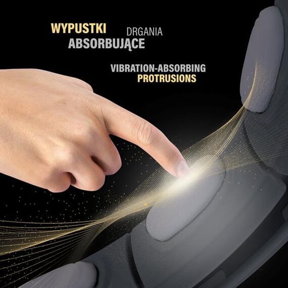 HMS HHM15 HULA HOP BLACK Z MAGNESEM I OBCIĄŻNIKIEM + LICZNIK, 5 zdjęcie