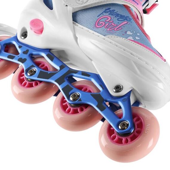 NILS EXTREME NA18168A ŁYŻWOROLKI PRINCESS BIAŁE ROZM.S (31-34), 5 zdjęcie