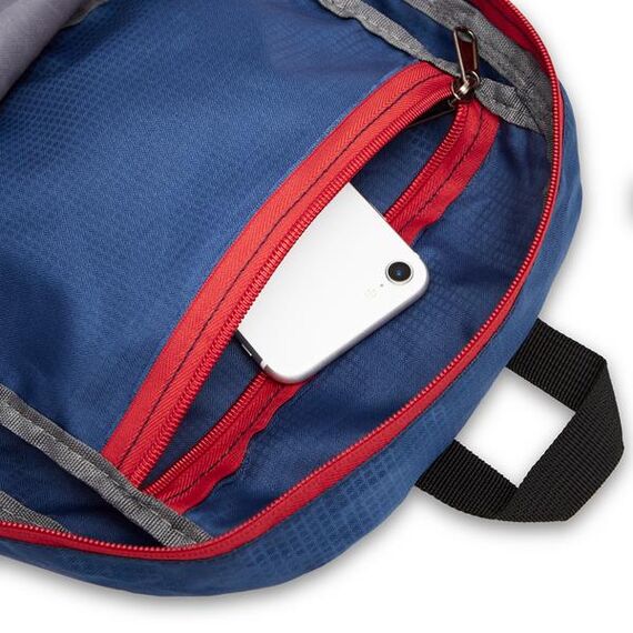 NILS CAMP NC1724 plecak turystyczny 22L lekki trekkingowy EDGE granatowy, Kolor: granatowy, 6 zdjęcie