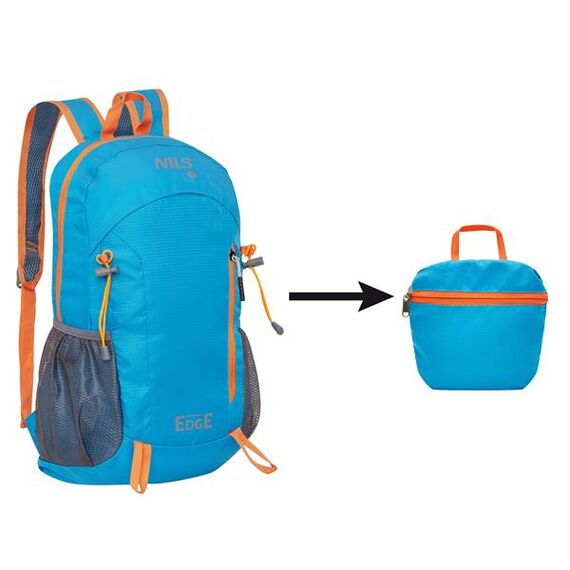 NILS CAMP NC1724 plecak turystyczny 22L lekki trekkingowy EDGE niebieski, Kolor: niebieski, 9 zdjęcie