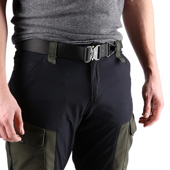 NILS CAMP NC1729 PASEK TAKTYCZNY CZARNY 125CM, Kolor: czarny, 4 zdjęcie