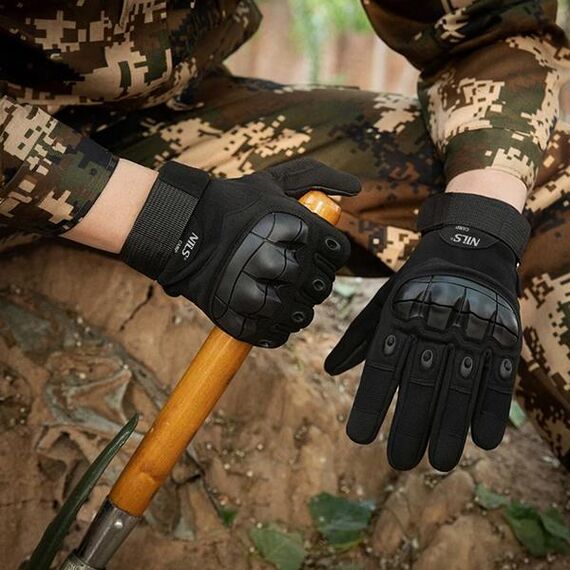 NILS CAMP NC1798 RĘKAWICE TAKTYCZNE CZARNE L, Kolor: czarny, Rozmiar: XL, 8 zdjęcie