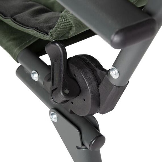 NILS CAMP NC1801 fotel wędkarski krzesło turystyczne regulowane czarne, 12 zdjęcie