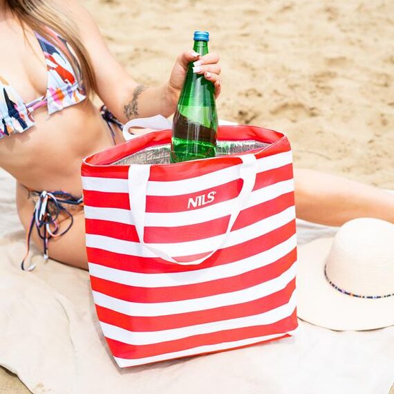 NILS NC3100 TORBA TERMICZNA CZERWONA 32L, 9 zdjęcie