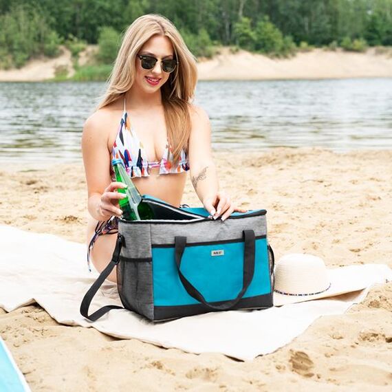 NILS NC3150 TORBA TERMICZNA NIEBIESKA 27L, 10 zdjęcie