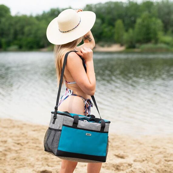 NILS NC3150 TORBA TERMICZNA NIEBIESKA 27L, 9 zdjęcie