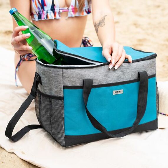 NILS NC3150 TORBA TERMICZNA NIEBIESKA 27L, 11 zdjęcie