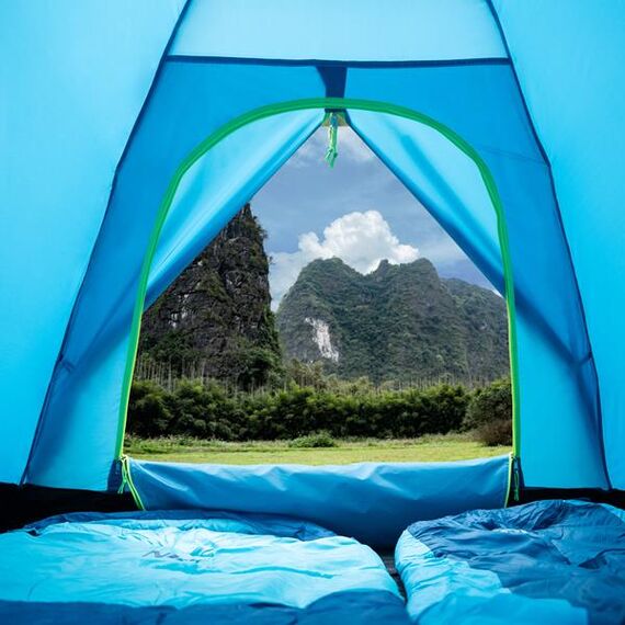 NILS CAMP NC6033 NAMIOT KEMPINGOWY dwuosobowy NIEBIESKI NIGHTFALL, 13 zdjęcie