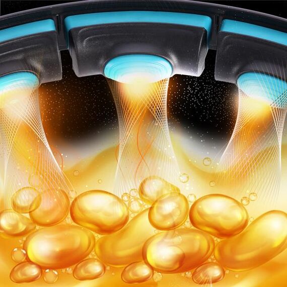 HMS HHM17 HULA HOP BLACK/TURQUOISE Z MAGNESAMI I OBCIĄŻNIKIEM + LICZNIK, Kolor: czarny/turkusowy, 5 zdjęcie