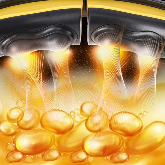 HMS HHM21 HULA HOP BLACK/YELLOW Z MAGNESAMI, WYPUSTKAMI TPE I OBCIĄŻNIKIEM + LICZNIK, Kolor: czarny/żółty, 4 zdjęcie