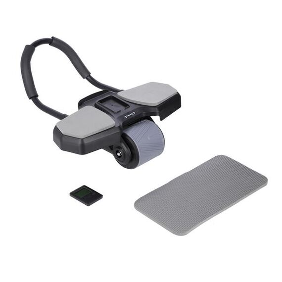 HMS KA10 BLACK KÓŁKO ABS AUTOMATYCZNE KOŁO DO ĆWICZEŃ MIĘŚNI BRZUCHA Z PODPARCIEM, 20 zdjęcie