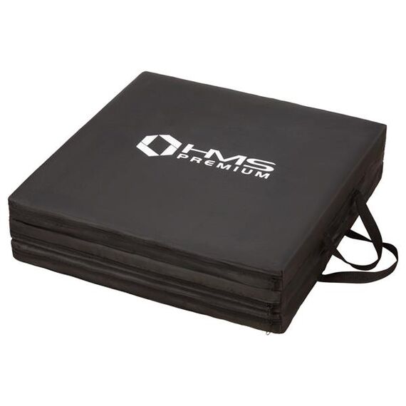 HMS PREMIUM materac gimnastyczny składany 1800x600mm MGS02 czarny, Kolor: czarny, 7 zdjęcie