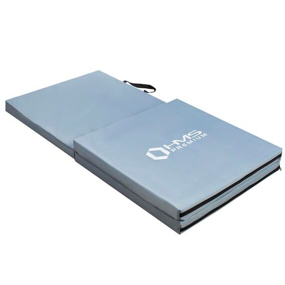 HMS PREMIUM materac gimnastyczny składany 1800x600MM MGS02 szary, Kolor: szary, 9 zdjęcie