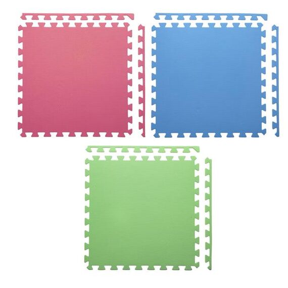 ONE FITNESS MP10 MATA PUZZLE MULTIPACK GREEN-BLUE-RED 9 ELEMENTÓW 10MM, Kolor: zielony-niebieski-czerwony, 13 zdjęcie