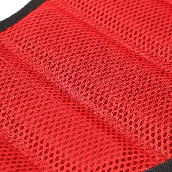HMS pas kulturystyczny szeroki do ćwiczeń siłowych neoprenowy PA3449 czarny/czerwony, Kolor: czarny/czerwony, Rozmiar: L, 9 zdjęcie