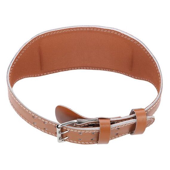 HMS pas kulturystyczny na siłownię skórzany PA3998 brązowy, Kolor: brązowy, Rozmiar: XL, 14 zdjęcie