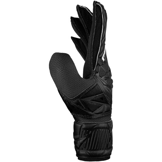 Rękawice bramkarskie dziecięce REUSCH Attrakt Resist Junior czarne, Kolor: czarny, Rozmiar: 8, 4 zdjęcie